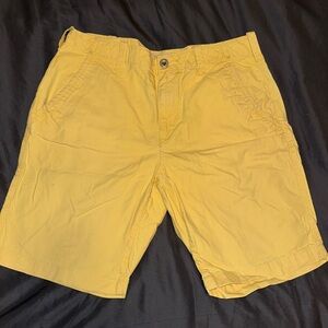 Yellow Express Shorts